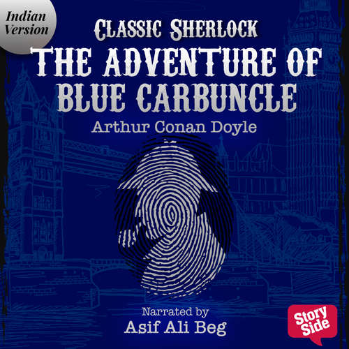 Audiobook The Adventure of Blue Carbuncle - Arthur Conan Doyle - Asif Ali Beg