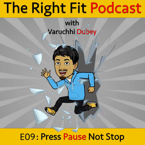 Audiobook Press Pause Not Stop - Varuchhi Dubey - Simran Singh
