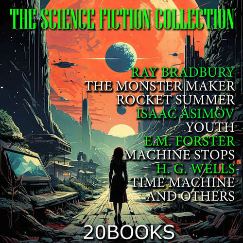 Audiobook The Science Fiction Collection (20 books) - Ray Bradbury - Peter Coates