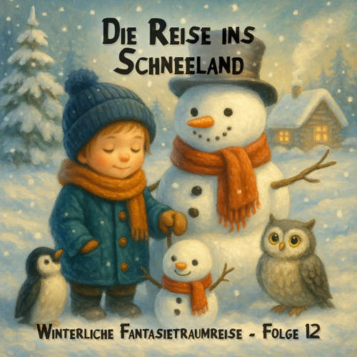 Hoerbuch Winterliche Fantasietraumreisen, Folge 12: Die Reise ins Schneeland - Claudia Schröder - Synthesized Voice - Female