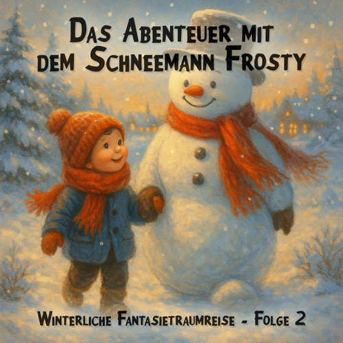 Hoerbuch Winterliche Fantasietraumreisen, Folge 2: Das Abenteuer mit dem Schneemann Frosty - Claudia Schröder - Synthesized Voice - Female