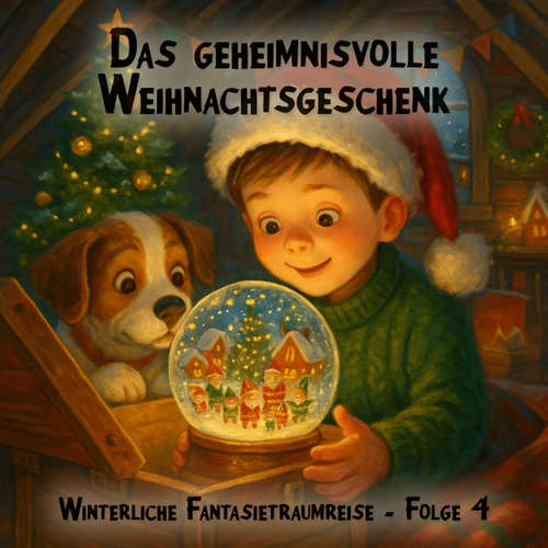 Hoerbuch Winterliche Fantasietraumreisen, Folge 4: Das geheimnisvolle Weihnachtsgeschenk - Claudia Schröder - Synthesized Voice - Female
