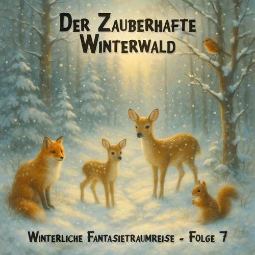 Hoerbuch Winterliche Fantasietraumreisen, Folge 7: Der Zauberhafte Winterwald - Claudia Schröder - Synthesized Voice - Female