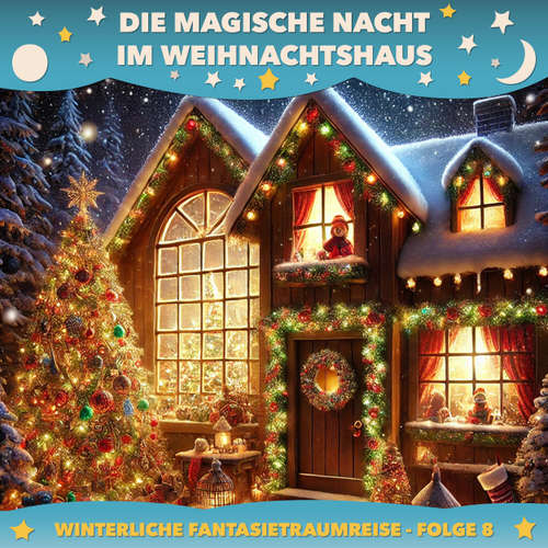 Hoerbuch Winterliche Fantasietraumreisen, Folge 8: Die magische Nacht im Weihnachtshaus - Claudia Schröder - Synthesized Voice - Female