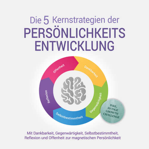 Hoerbuch Die 5 Kernstrategien der Persönlichkeitsentwicklung - Mit Dankbarkeit, Gegenwärtigkeit, Selbstbestimmtheit, Reflexion und Resilienz zu persönlichem Wachstum - inkl. 30 Tage Growth Challenge - Johannes Seichert - Julius Faehndrich