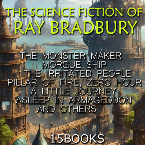 Audiobook The Science Fiction of Ray Bradbury (15+ books) - Ray Bradbury - Peter Coates