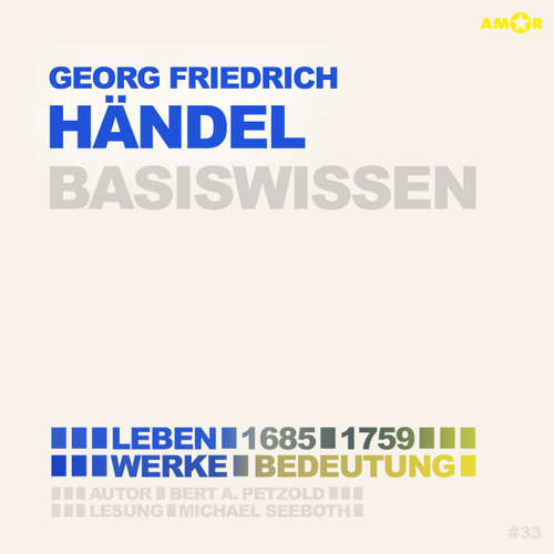 Hoerbuch Georg Friedrich Händel (1685-1759) ) - Leben, Werke, Bedeutung - Basiswissen (ungekürzt) - Bert Alexander Petzold - Michael Seeboth