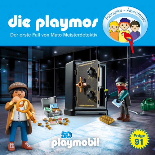 Hoerbuch Die Playmos, Folge 91: Der erste Fall von Mato Meisterdetektiv (Das Original Playmobil Hörspiel) - David Bredel - Gerrit Schmidt-Foß
