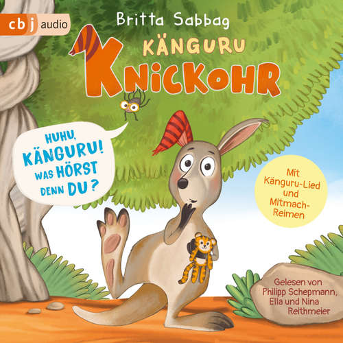 Hoerbuch Känguru Knickohr – Huhu, Känguru! Was hörst denn du? - Britta Sabbag - Philipp Schepmann