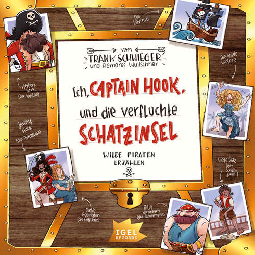 Hoerbuch Ich, Captain Hook, und die verfluchte Schatzinsel - Frank Schwieger - Jutta Richter