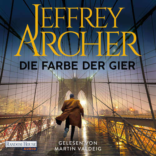 Hoerbuch Die Farbe der Gier - Jeffrey Archer - Martin Valdeig