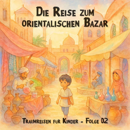 Hoerbuch Traumreisen für Kinder, Folge 2: Die Reise zum orientalischen Bazar - Claudia Schröder - Synthesized Voice - Female