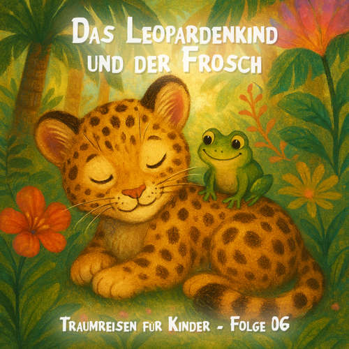 Hoerbuch Traumreisen für Kinder, Folge 6: Das Leopardenkind und der Frosch - Claudia Schröder - Synthesized Voice - Female