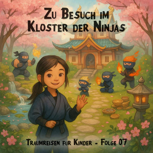 Hoerbuch Traumreisen für Kinder, Folge 7: Zu Besuch im Kloster der Ninjas - Claudia Schröder - Synthesized Voice - Female