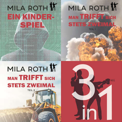 Hoerbuch Spionin wider Willen | Bundle | Bände 10-12 - Mila Roth - Saskia Kästner