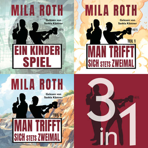 Hoerbuch Spionin wider Willen | Bundle | Bände 10-12 - Mila Roth - Saskia Kästner