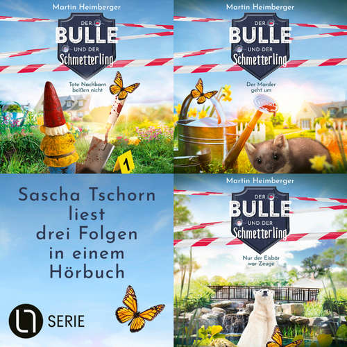Hoerbuch Folge 1-3 - Der Bulle und der Schmetterling, Sammelband 1 - Martin Heimberger - Sascha Tschorn