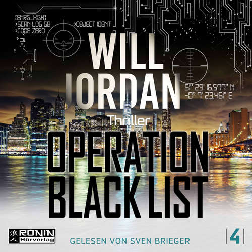 Hoerbuch Operation Black List - Ryan Drake 4 - Will Jordan - Sven Brieger Hoerbuch Operation Black List - Ryan Drake 4 - Will Jordan - Sven Brieger