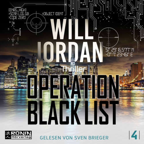 Hoerbuch Operation Black List - Ryan Drake 4 - Will Jordan - Sven Brieger
