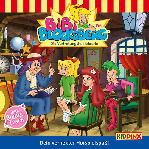 Hoerbuch Bibi Blocksberg, Folge 156: Die Vertretungshexlehrerin - Klaus-P. Weigand - Susanna Bonasewicz