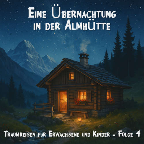 Hoerbuch Traumreisen für Erwachsene und Kinder, Folge 4: Eine Übernachtung in der Almhütte - Claudia Schröder - Synthesized Voice - Female