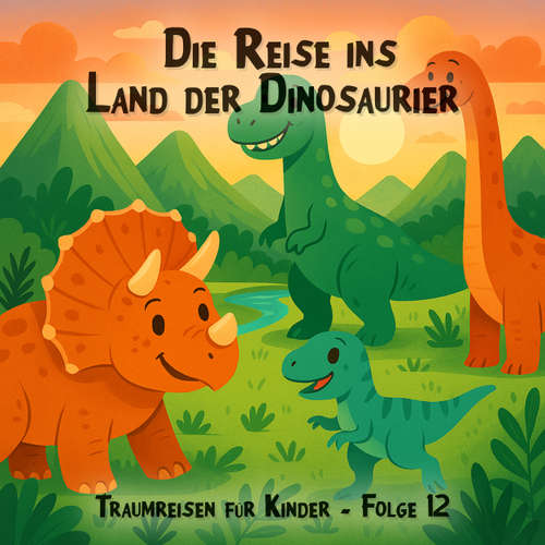 Hoerbuch Traumreisen für Kinder, Folge 12: Die Reise ins Land der Dinosaurier - Claudia Schröder - Synthesized Voice - Female