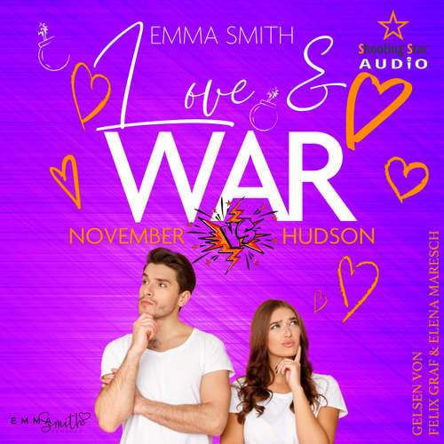 Hoerbuch Love & War: November vs. Hudson - Emma Smith - Elena Maresch