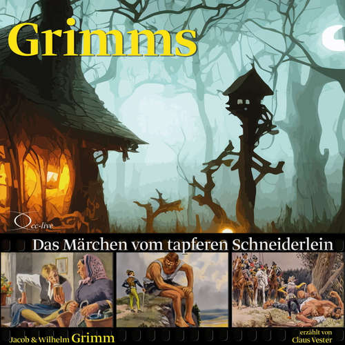 Hoerbuch Das Märchen vom tapferen Schneiderlein - Jacob Grimm - Claus Vester