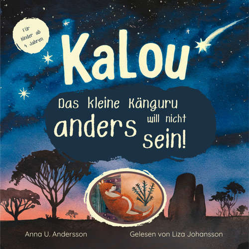 Hoerbuch KALOU - Das kleine Känguru will nicht anders sein!: Ein Kinderbuch ab 4 Jahren - Anna U. Andersson - Liza Johansson