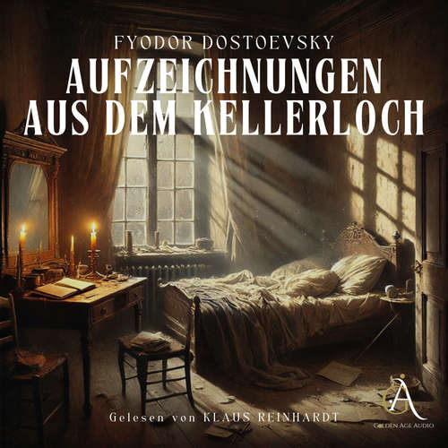 Hoerbuch Aufzeichnungen aus dem Kellerloch Hörbuch - Fyodor Dostoewsky - Klaus Reinhardt