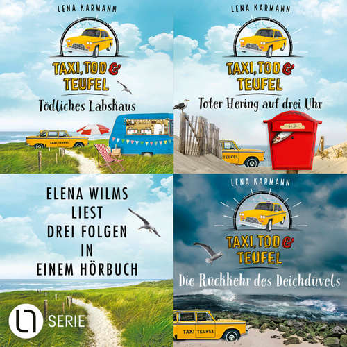 Hoerbuch Taxi, Tod und Teufel, Sammelband 2: Folge 4-6 - Lena Karmann - Elena Wilms