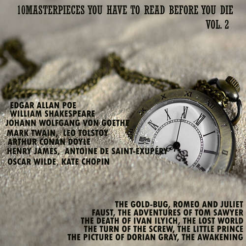 Audiobook 10 Masterpieces You Have to Read Before You Die, Vol. 2 - Edgar Allan Poe - David Miles