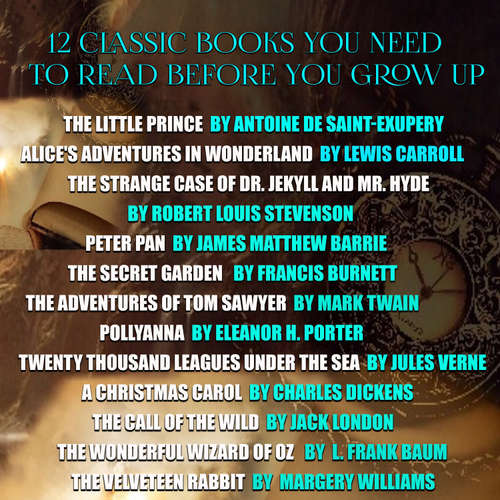 Audiobook 12 Classic Books You Need to Read Before You Grow up - Antoine de Saint-Exupery - Kelli Winkler