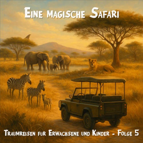 Hoerbuch Traumreisen für Erwachsene und Kinder, Folge 5: Eine magische Safari - Claudia Schröder - Synthesized Voice - Female