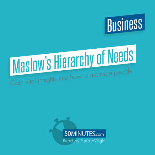 Audiobook Maslow's Hierarchy of Needs - 50minutes - Sara Wright