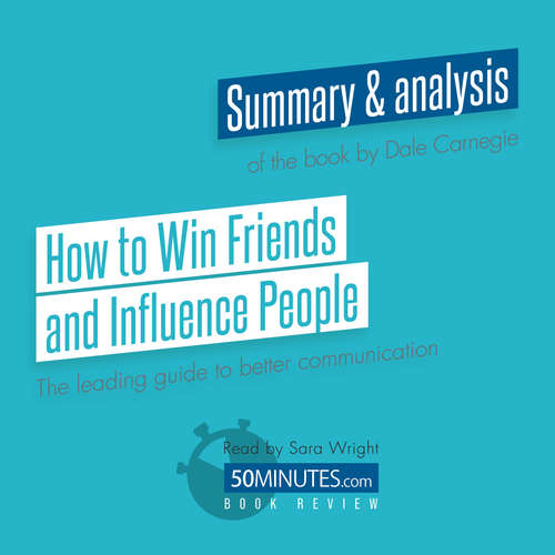 Audiobook How to Win Friends and Influence People by Dale Carnegie - 50minutes - Sara Wright