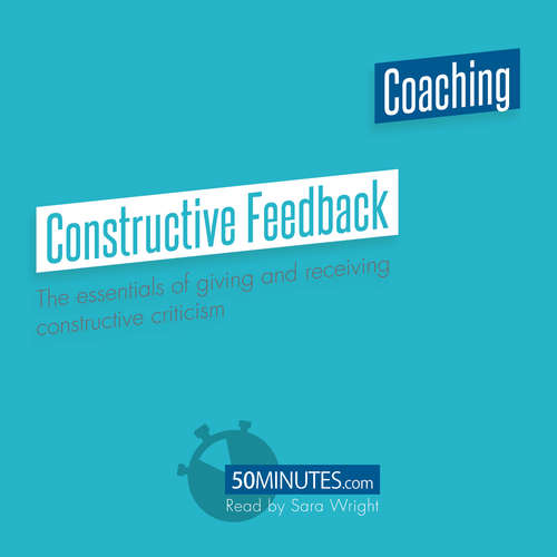 Audiobook Constructive Feedback - 50minutes - Sara Wright