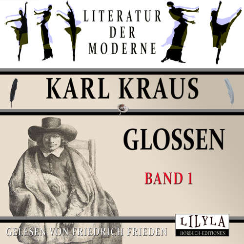 Hoerbuch Glossen Band 1 - Karl Kraus - Friedrich Frieden