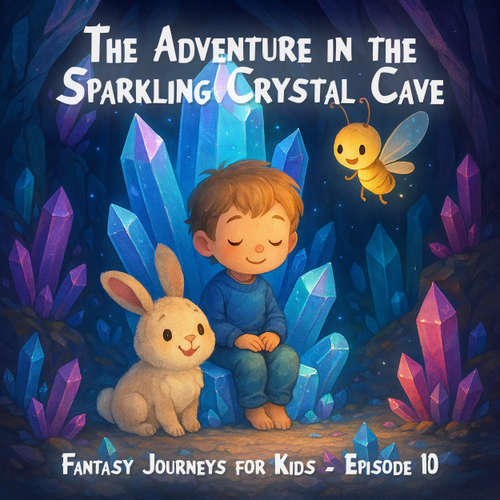 Audiobook Fantasy Journeys for Kids, Episode 10: The Adventure in the Sparkling Crystal Cave - Claudia Schröder - Synthesized Voice-Female