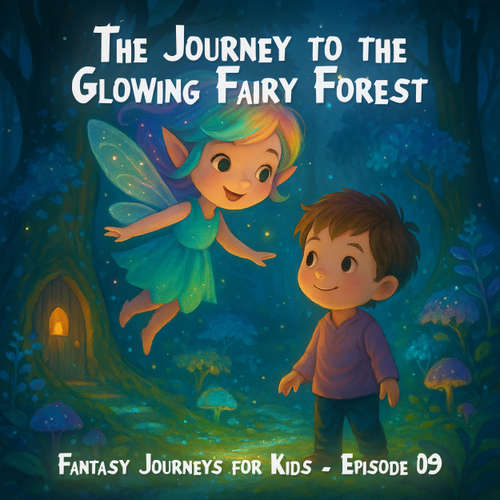 Audiobook Fantasy Journeys for Kids, Episode 9: The Journey to the Glowing Fairy Forest - Claudia Schröder - Synthesized Voice-Female