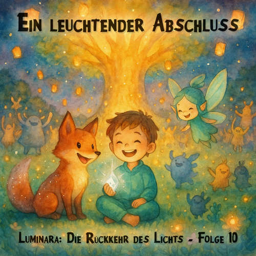 Hoerbuch Traumreisen für Kinder, Staffel 1: Luminara: Die Rückkehr des Lichts, Folge 10: Ein leuchtender Abschluss - Claudia Schröder - Synthesized Voice-Female