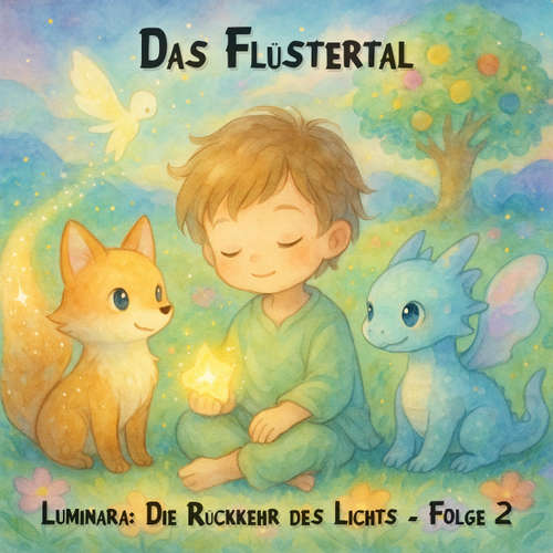 Hoerbuch Traumreisen für Kinder, Staffel 1: Luminara: Die Rückkehr des Lichts, Folge 2: Das Flüstertal - Claudia Schröder - Synthesized Voice-Female