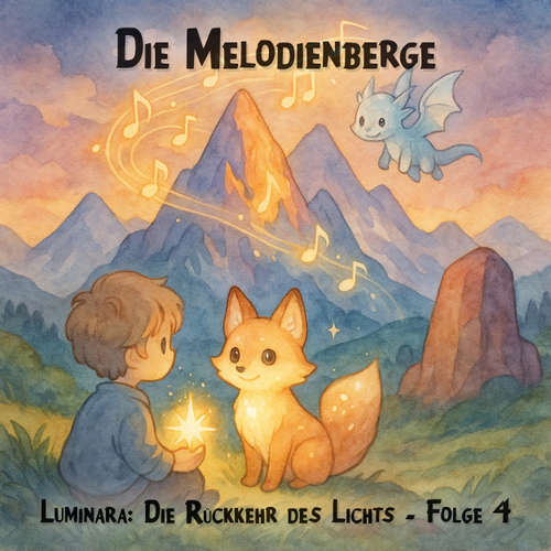 Hoerbuch Traumreisen für Kinder, Staffel 1: Luminara: Die Rückkehr des Lichts, Folge 4: Die Melodienberge - Claudia Schröder - Synthesized Voice-Female