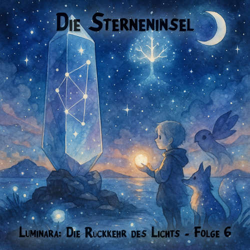 Hoerbuch Traumreisen für Kinder, Staffel 1: Luminara: Die Rückkehr des Lichts, Folge 6: Die Sterneninsel - Claudia Schröder - Synthesized Voice-Female
