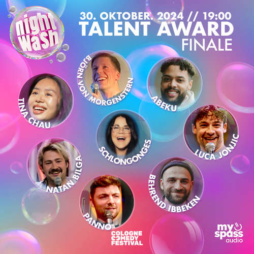 Hoerbuch NightWash Live, Talent Award 2024 - Ben Schafmeister - Ben Schafmeister