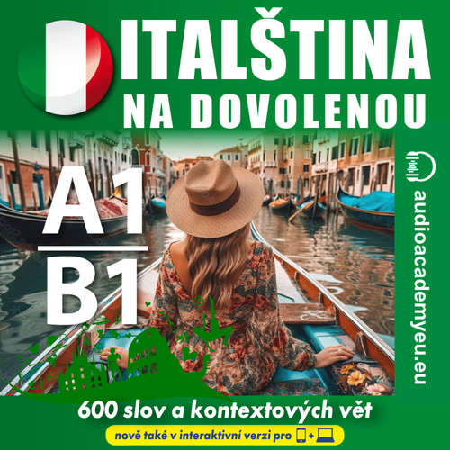 Audiokniha Italština na dovolenou A1-B1 - Tomas Dvoracek - Alena Sasínová
