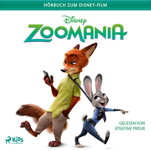 Hoerbuch Zoomania  Das Original Hörbuch zum Disney Film - Suzanne Francis - Josefine Preuß