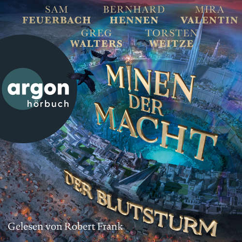 Hoerbuch Der Blutsturm - Minen der Macht, Band 4 - Bernhard Hennen - Robert Frank