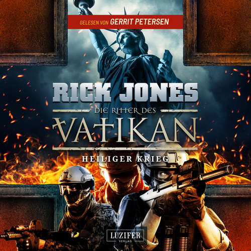 Hoerbuch HEILIGER KRIEG (Die Ritter des Vatikan 15) - Rick Jones - Gerrit Petersen