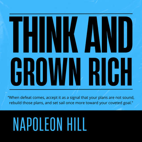Audiobook Think and Grow Rich - Napoleon Hill - Zac West